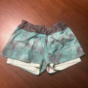 MPG Aqua and Charcoal Athletic Shorts